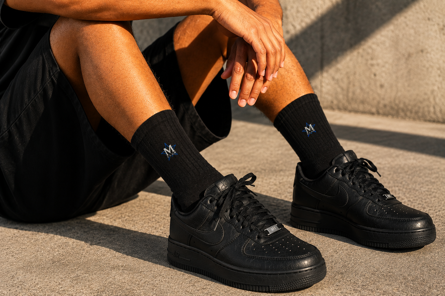 M CLUB Star Socks lifestyle