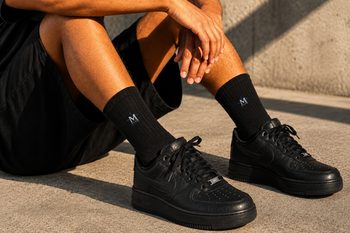 M CLUB Star Socks lifestyle